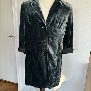Vintage Thin Velvet Coat